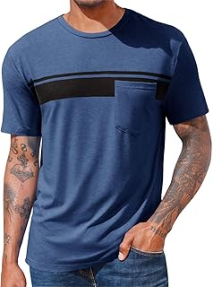 FRONT POCKET DESGIN T-SHIRT